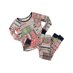 Victoria’s Secret Thermal PJ’s Patchwork Print